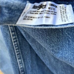Wrangler Men’s Jeans  Label 40x32” - actual 36”x30”